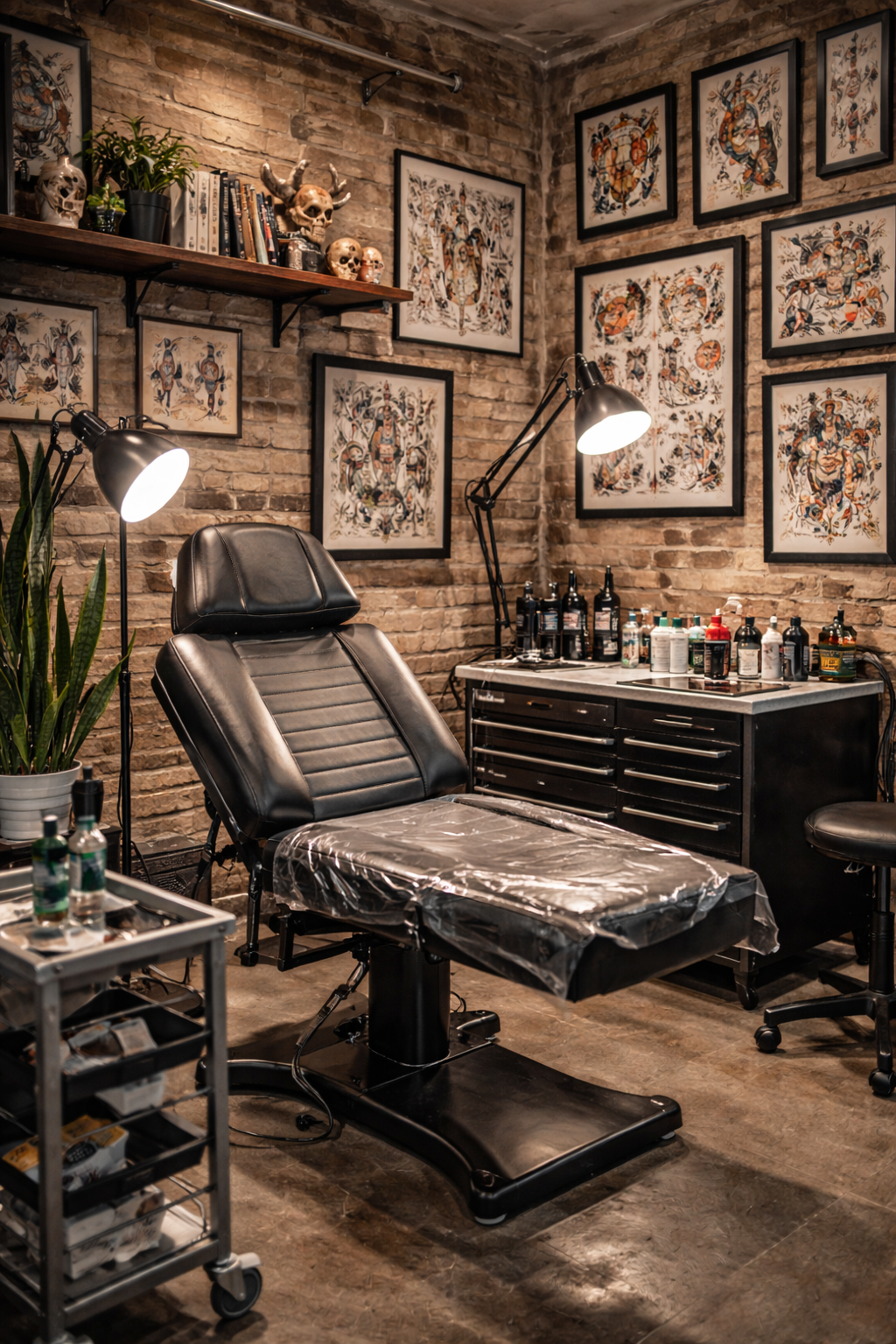 Interior del estudio Yamitattoo
